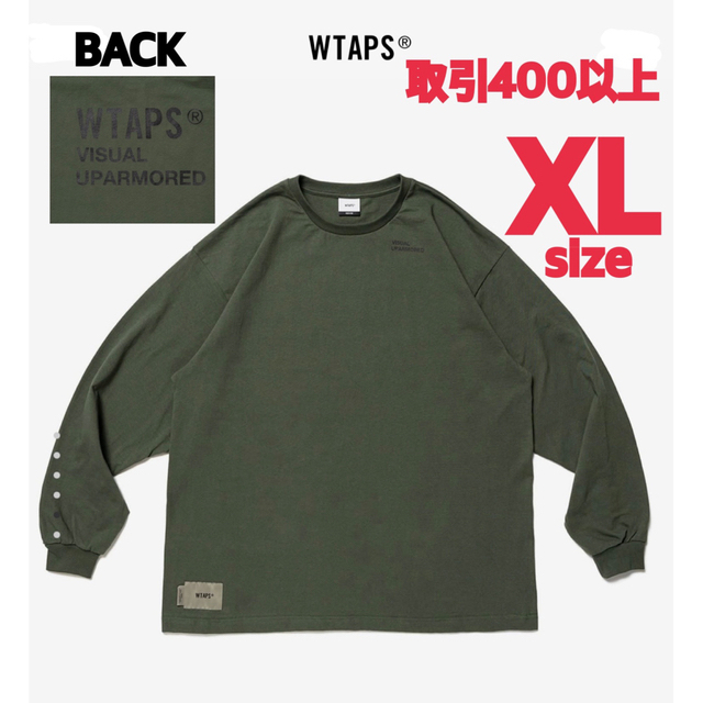 WTAPS VISUAL UPARMORED LS OLIVE DRAB XLトップス