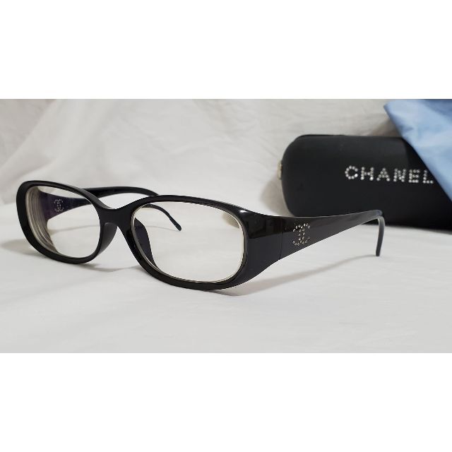 CHANEL - 正規レア シャネル ココマークロゴ グラマラスフルフレーム