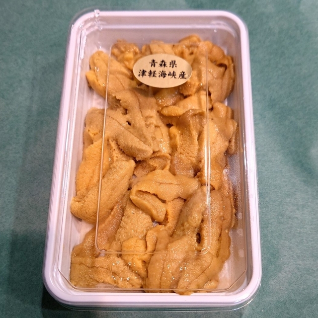 青森県大間産 無添加ウニ 100g入×4パックセット食品/飲料/酒