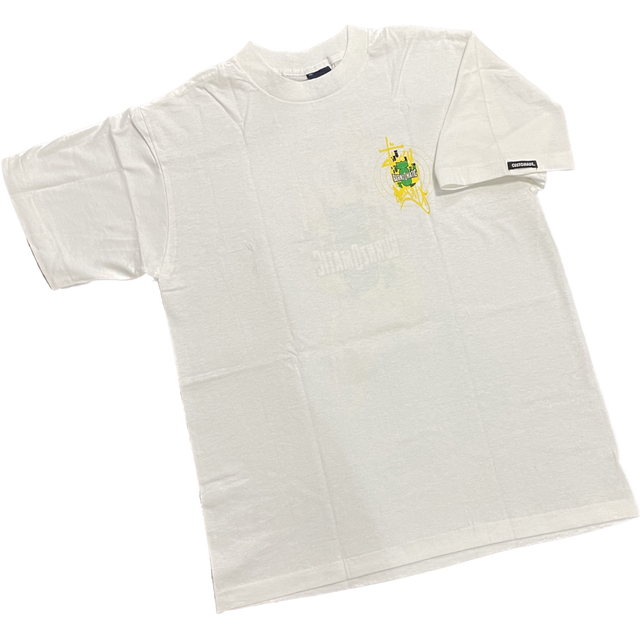 STUSSY(ステューシー)の【STUSSY】90s old stussy ガスTシャツ カスタメイド M 白 メンズのトップス(Tシャツ/カットソー(半袖/袖なし))の商品写真