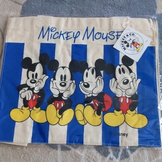 ディズニー(Disney)のミッキーマウス　トートバッグ(キャラクターグッズ)