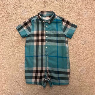 バーバリー(BURBERRY)のバーバリー   ノバチェック  カバーオール　12m(カバーオール)