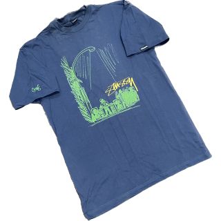 ステューシー(STUSSY)の【STUSSY】90s old stussy シャワーTシャツ カスタメイド L(Tシャツ/カットソー(半袖/袖なし))