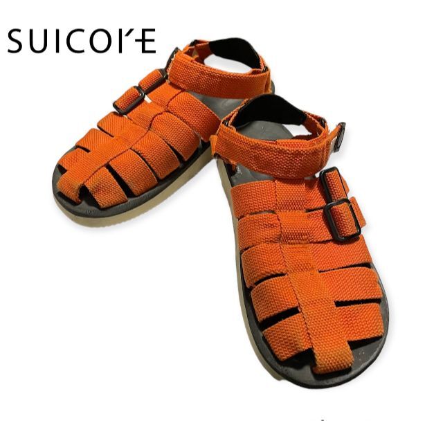 suicoke(スイコック)の27cm SUICOKE SHACO オレンジ サンダル スイコック シャコ  メンズの靴/シューズ(サンダル)の商品写真