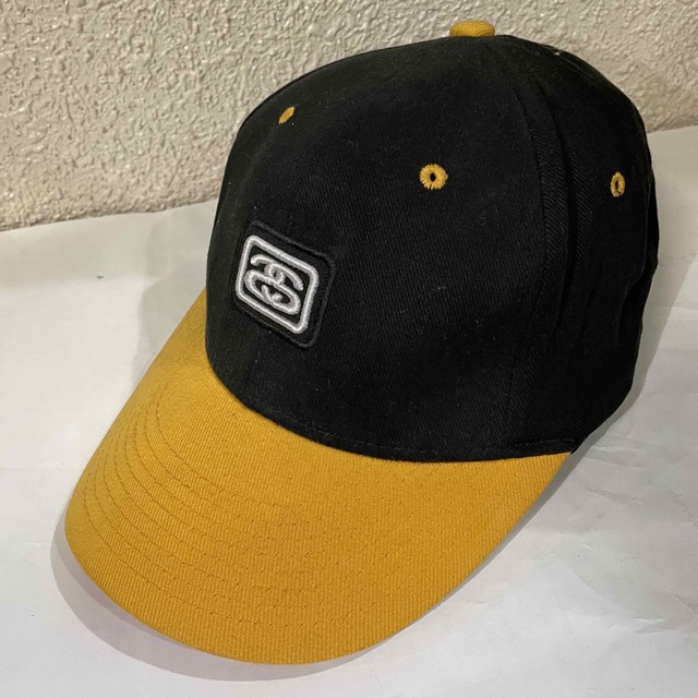 【STUSSY】90s old stussy SSリンクCAP 帽子 新品
