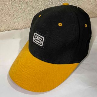 ステューシー(STUSSY)の【STUSSY】90s old stussy SSリンクCAP 帽子 新品(キャップ)