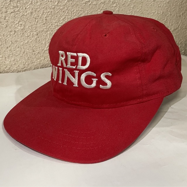 【RED WING】90s ヴィンテージキャップ CAP 赤 レッドウィング