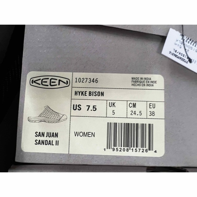 最大86%オフ! keen hyke 24.5cm キーン ハイク bison ビソン