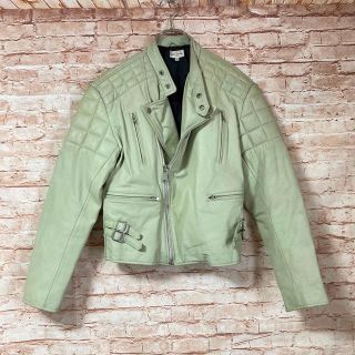 定価１０万　ポールスミス 14ss コンビネーションダブルレザーライダース