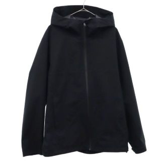 ユニクロ(UNIQLO)のユニクロ ブロックテックパーカー M ブラック UNIQLO ジャケット メンズ 【中古】  【230315】(ダッフルコート)