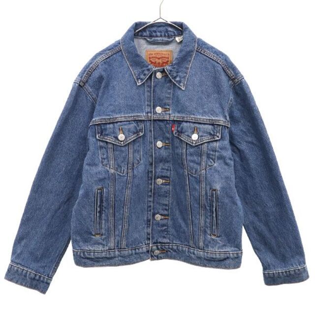 Levi's(リーバイス)のリーバイス デニムジャケット M ネイビー LEVI'S ジージャン メンズ 【中古】  【230315】 メンズのジャケット/アウター(ダッフルコート)の商品写真