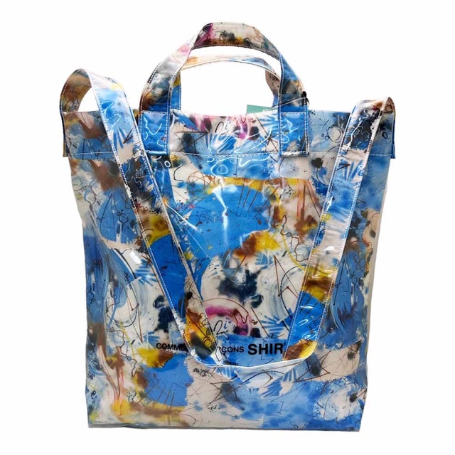 COME des GARCONS FUTURA PVC tote bag 新品