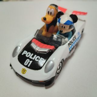 タカラトミー(Takara Tomy)のトミカ　ミッキー＆プルート　パトカー(ミニカー)