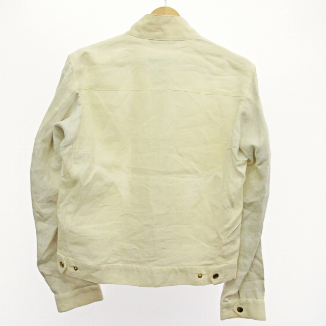 MACKINTOSH(マッキントッシュ)のマッキントッシュ サファリジャケット リネン 麻 ジップアップ オフ白 36 メンズのジャケット/アウター(ブルゾン)の商品写真