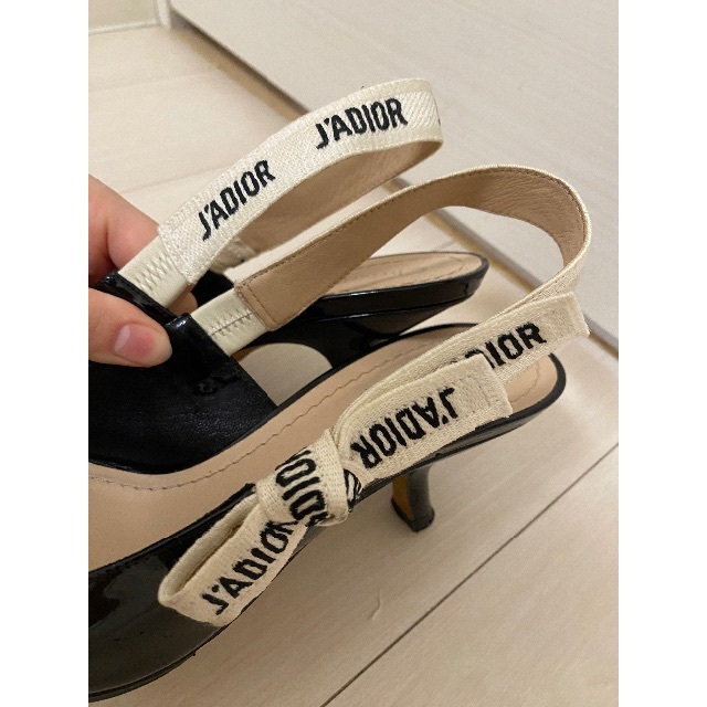 Dior J´ADIOR エナメルパンプス スリングバックパンプス 23cm