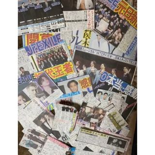 エグザイル(EXILE)の2021年新聞切り抜き　EXILE family(印刷物)