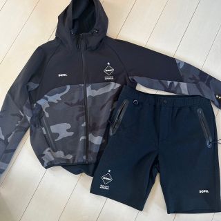 2021 FCRB VENTILATION HOODY セットアップ　上下S