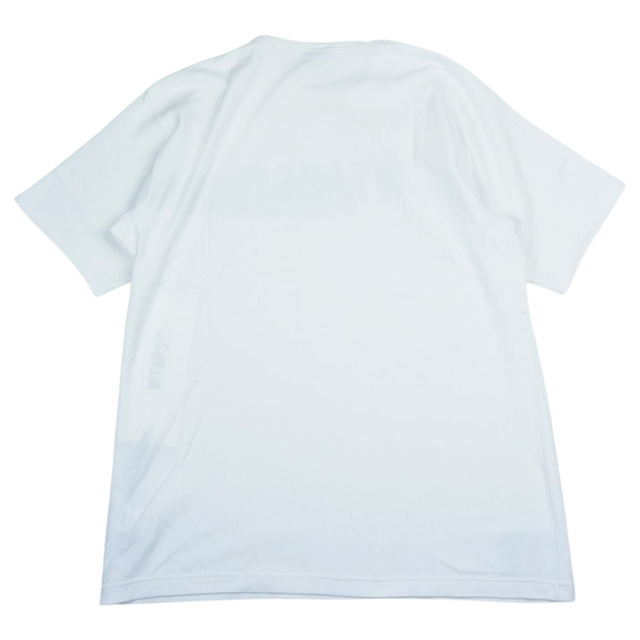 W)taps(ダブルタップス)のWTAPS ダブルタップス 19AW 192ATDT-CSM10 SIDE EFFECT SS/TEE.COTTON サイド エフェクト 半袖 Tシャツ ホワイト系 S【極上美品】【中古】 メンズのトップス(シャツ)の商品写真