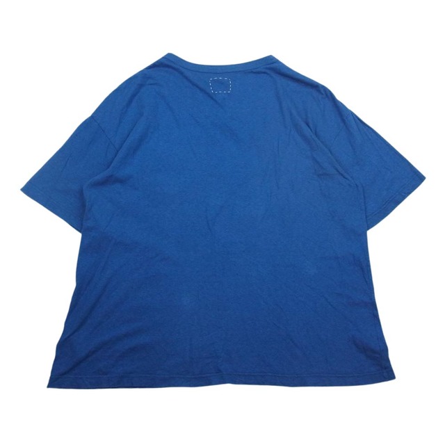 VISVIM(ヴィスヴィム)のVISVIM ビズビム 21SS  0121105010024 JUMBO TEE ジャンボ オーバーサイズ Tシャツ ブルー系 4【中古】 メンズのトップス(シャツ)の商品写真