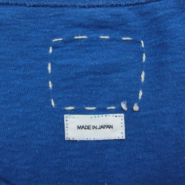 VISVIM(ヴィスヴィム)のVISVIM ビズビム 21SS  0121105010024 JUMBO TEE ジャンボ オーバーサイズ Tシャツ ブルー系 4【中古】 メンズのトップス(シャツ)の商品写真