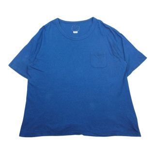 ヴィスヴィム(VISVIM)のVISVIM ビズビム 21SS  0121105010024 JUMBO TEE ジャンボ オーバーサイズ Tシャツ ブルー系 4【中古】(シャツ)