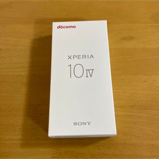 エクスペリア(Xperia)の新品未使用　SIMフリー　Xperia 10 IV 128 GB 黒　その2(スマートフォン本体)