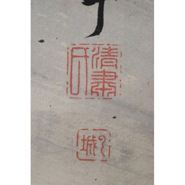 雲城/龍乗り観音図/掛軸☆宝船☆AB-336 - 絵画/タペストリ