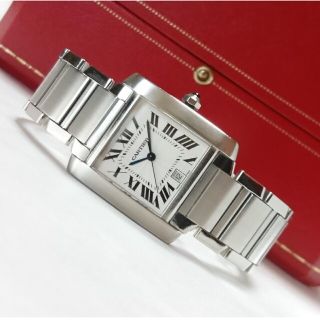 カルティエ(Cartier)の☆美品☆ カルティエ タンクフランセーズ LM オートマチック / 腕時計(腕時計(アナログ))