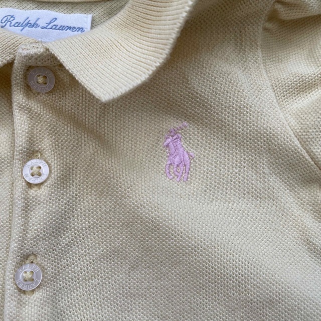 Ralph Lauren(ラルフローレン)のラルフローレン　ポロワンピ　9m キッズ/ベビー/マタニティのベビー服(~85cm)(ワンピース)の商品写真