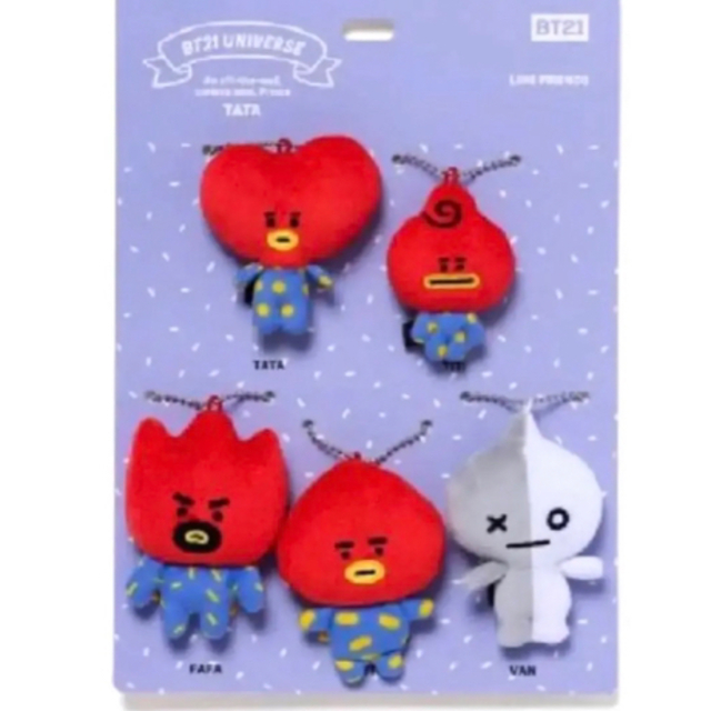 BT21 TATAファミリーマスコット　新品未開封