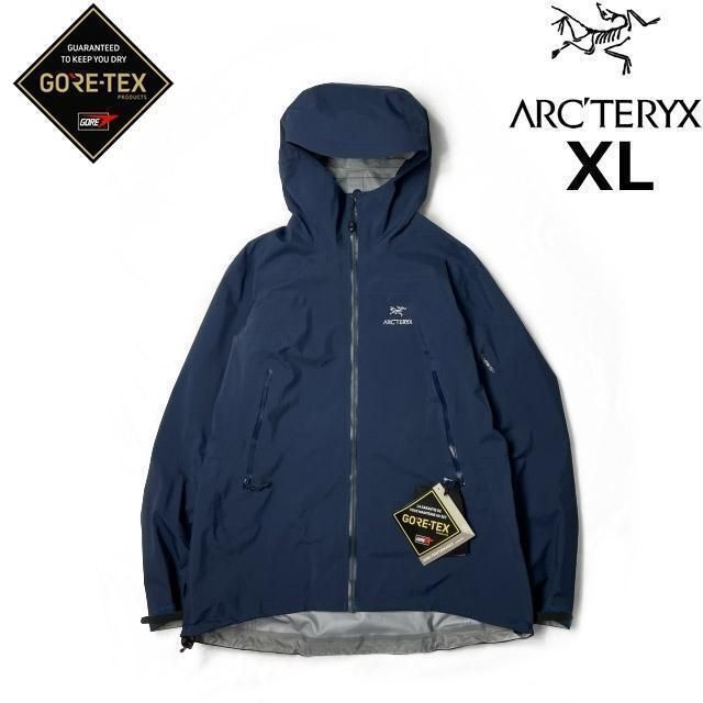 ビッグ割引 ARC'TERYX アークテリクス 青201112 GORE-TEX(XL)紺 ナイロンパーカー W マウンテンパーカー 