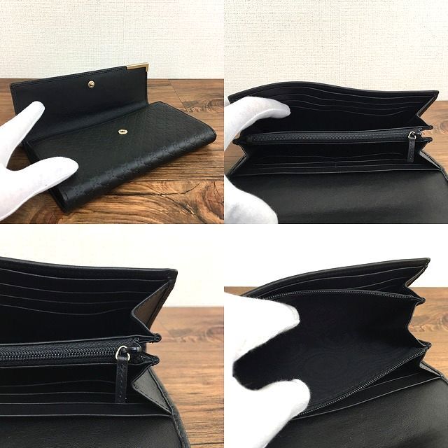 Gucci(グッチ)の未使用品 GUCCI 長財布 291099 マイクログッチシマ 77 レディースのファッション小物(財布)の商品写真