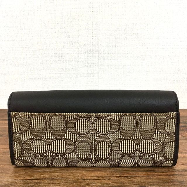 未使用品 COACH 長財布 F53538 シグネチャー 152