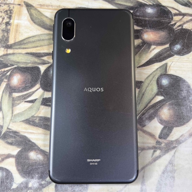 AQUOS(アクオス)のAQUOS sense3 basic ブラック 32 GB SIMフリー スマホ/家電/カメラのスマートフォン/携帯電話(スマートフォン本体)の商品写真