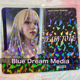 トゥワイス(TWICE)のTWICE blue dream media チェヨン トレカ 通常盤 購入特典(K-POP/アジア)