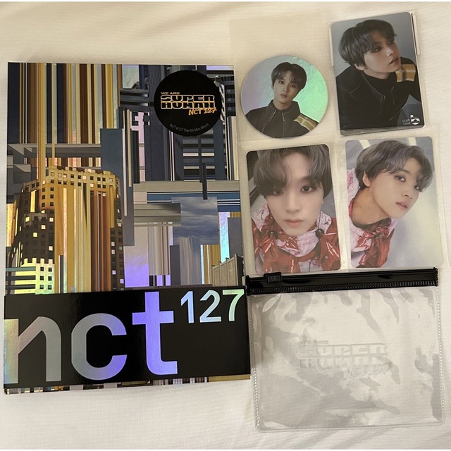 NCT127 SUPER HUMAN ヘチャン　セット　トレカ　アルバム