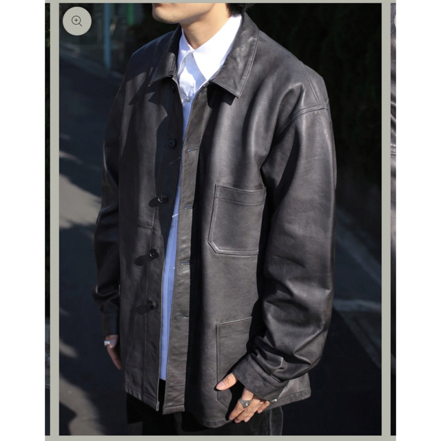 7x7 - SEVEN BY SEVEN EURO WORK LEATHER JACKET の通販 by むぎ08's 7x7 - SEVEN BY SEVEN EURO WORK LEATHER JACKET の通販 by むぎ08's
