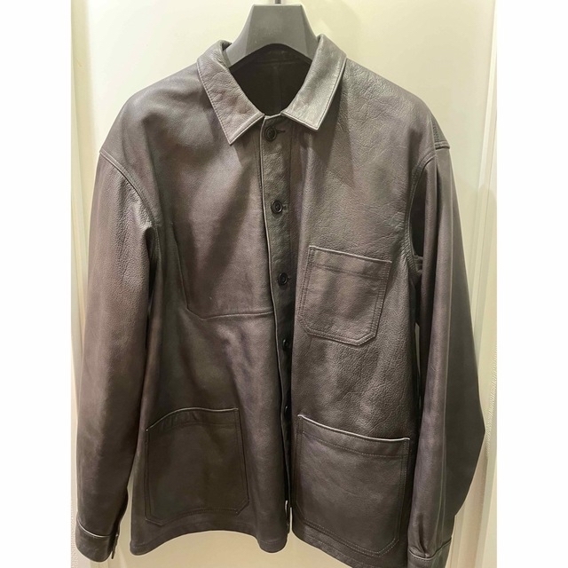 SEVEN BY SEVEN EURO WORK LEATHER JACKET