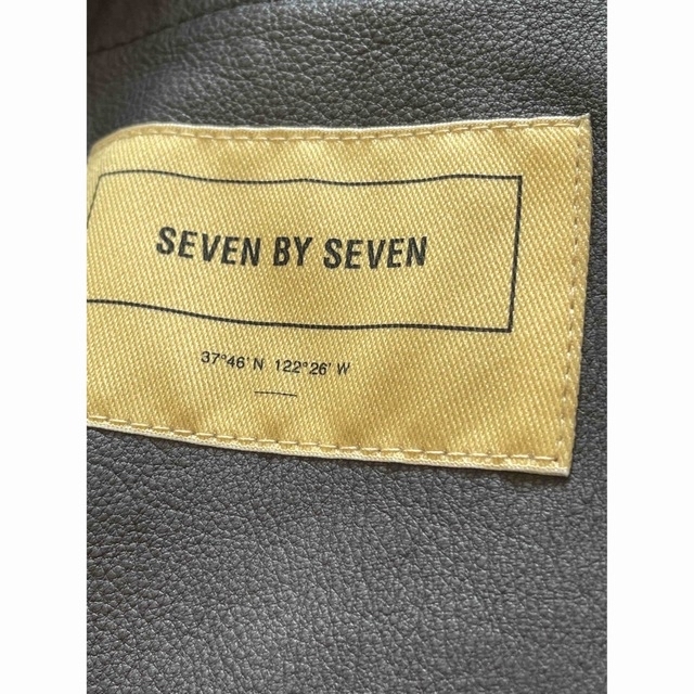 SEVEN BY SEVEN EURO WORK LEATHER JACKET