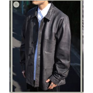 SEVEN BY SEVEN EURO WORK LEATHER JACKET