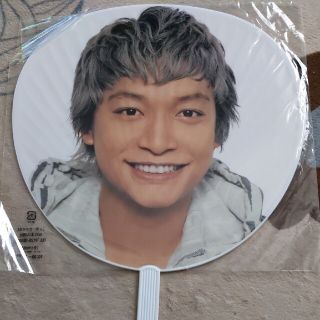 スマップ(SMAP)の香取慎吾うちわ ポップアップSMAP(アイドルグッズ)