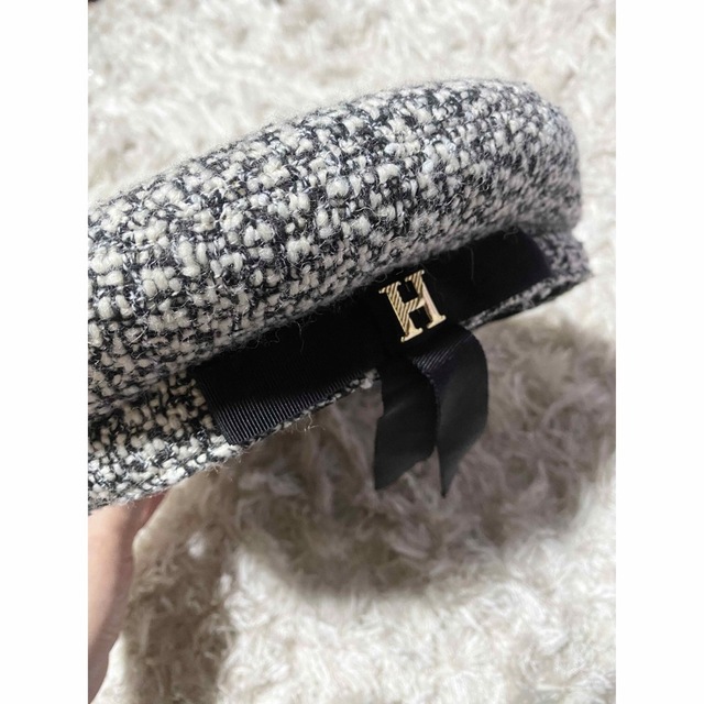 Her lip to(ハーリップトゥ)のHerlipto Back Ribbon Tweed Casquette レディースの帽子(キャップ)の商品写真