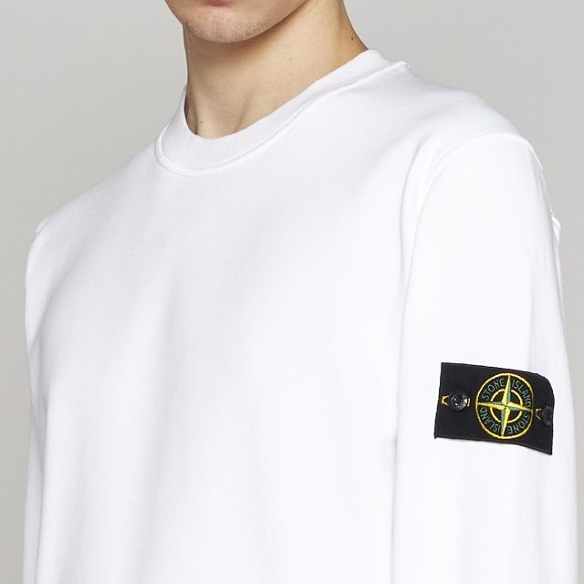 特価店 STONE ISLAND フリーススウェット BLACK XL メンズ