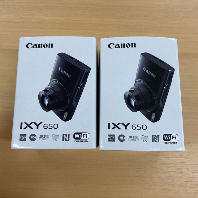 Canon デジタルカメラ IXY 650 BK SL 2個セット