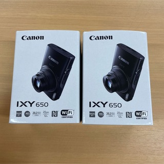 キヤノン(Canon)のCanon デジタルカメラ IXY 650 BK SL 2個セット(コンパクトデジタルカメラ)