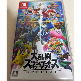 ニンテンドースイッチ(Nintendo Switch)のNintendoSwitch 大乱闘スマッシュブラザーズ中古送料込(家庭用ゲームソフト)