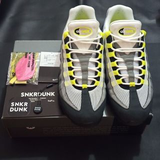 ナイキ(NIKE)の【28.5cm】NIKE AIR MAX 95 OGイエローグラデ(スニーカー)