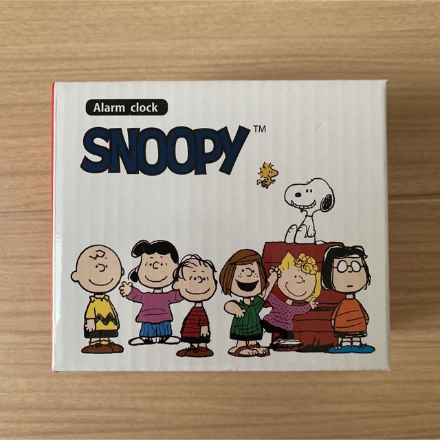 SNOOPY(スヌーピー)の【みわ様】SNOOPY スヌーピー　置き時計　目覚まし時計　青&赤　セット インテリア/住まい/日用品のインテリア小物(置時計)の商品写真