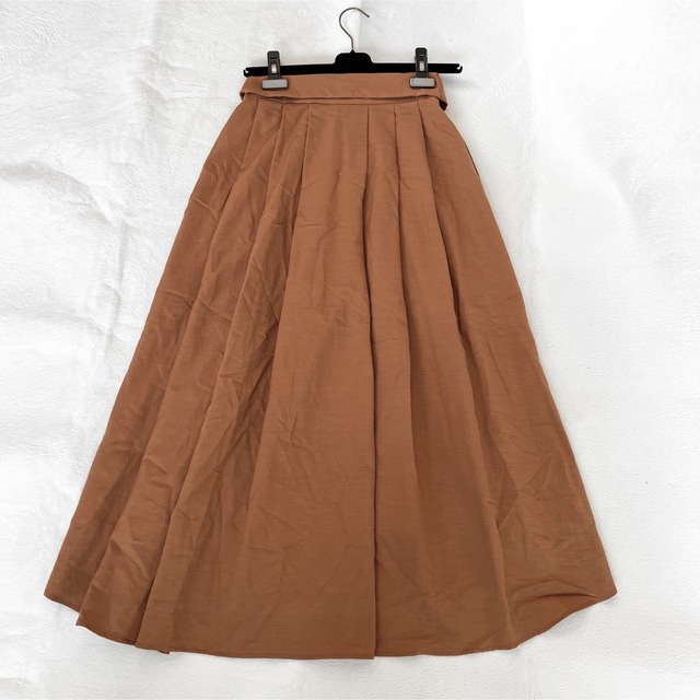 ESTNATION(エストネーション)のESTNATION  リボン付きロングスカート レディースのスカート(ロングスカート)の商品写真