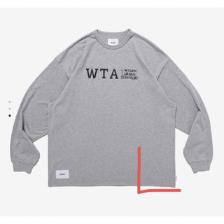 ダブルタップス(W)taps)のWTAPS 23ss DESIGN 01 LS COTTON ASH GRAY(Tシャツ/カットソー(七分/長袖))